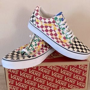 Vans Multicolor Checkered Shoes